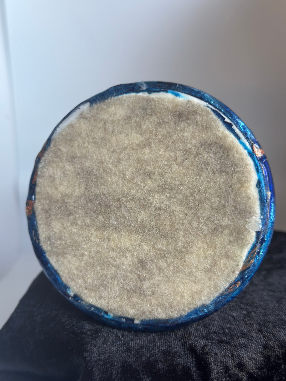 Abstract Fluid Art Ceramic Resin Candlestick Holder | Unique Home Decor